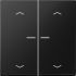 Wippe mit Lichtleiter LS 102 KO5P SWM