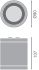 LED-Aufbaudownlight IP65 DLSUR.DN90P1583036DW