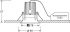 LED-Einbaustrahler VTRM 13.0540.35 ws