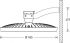 LED-Hallenleuchte FLCA-W 415.180.40 si