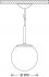 LED-Pendelleuchte GLO 300.2030.2DA ws