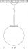LED-Pendelleuchte GLO 400.2530.2DA ws