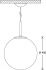 LED-Pendelleuchte GLO 450.4630.2DA ws