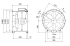 Axial-Rohrventilator DZR 40/6 B E Ex e