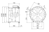 Axial-Rohrventilator DZR 45/6 B E Ex e