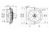 Axial-Wandventilator DZQ 35/4 B E Ex e