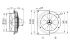 Axialwandventilator EZS 20/4E E Ex e