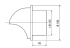 Edelstahl-Lufthaube LH-V2A 12