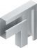 GK-Vertikaleck 90Gr. GKVU 213A78T80 WA