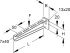Hängestiel-/Wandausleger KTA 450 C1KG