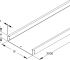 Kabelrinne RSUS 60.100 F OV