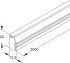 Konvektionsgitterprofil GKS 2000 WA