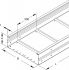 Weitspannkabelrinne WRU 150.300/3 F