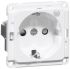 SCHUKO-Steckdose rws D 6611.02 ME GLK SI