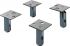Nivellier-Sockel SO 2859.000(VE1Satz)