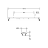 LED-FR-Wannenleuchte 162 12L120 DIMD