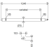 LED-Rohrleuchte 107 12L22 XR DIMD
