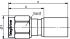 SMA-Kabelstecker cr/cr AU J01150A0641