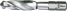 Metallspiralbohrer-Bits 848 HSS