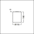 LED-Deckeneinbauleuchte MICROS2 SC #60300053