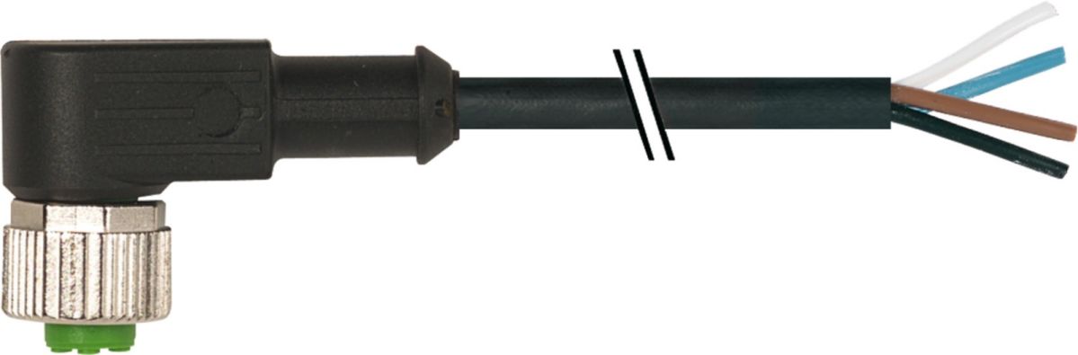 M12 Buchse gewinckelt 7000-12341-6140750