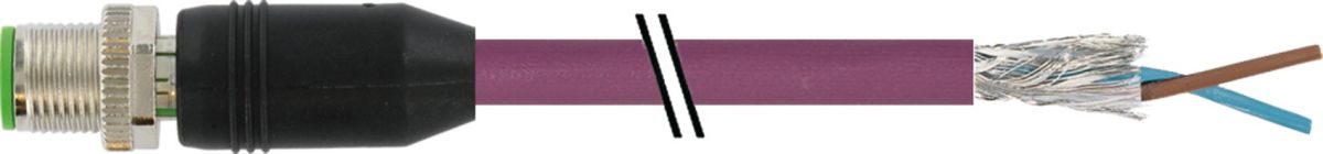 M12-Steckerverbinder 7000-14051-8400300