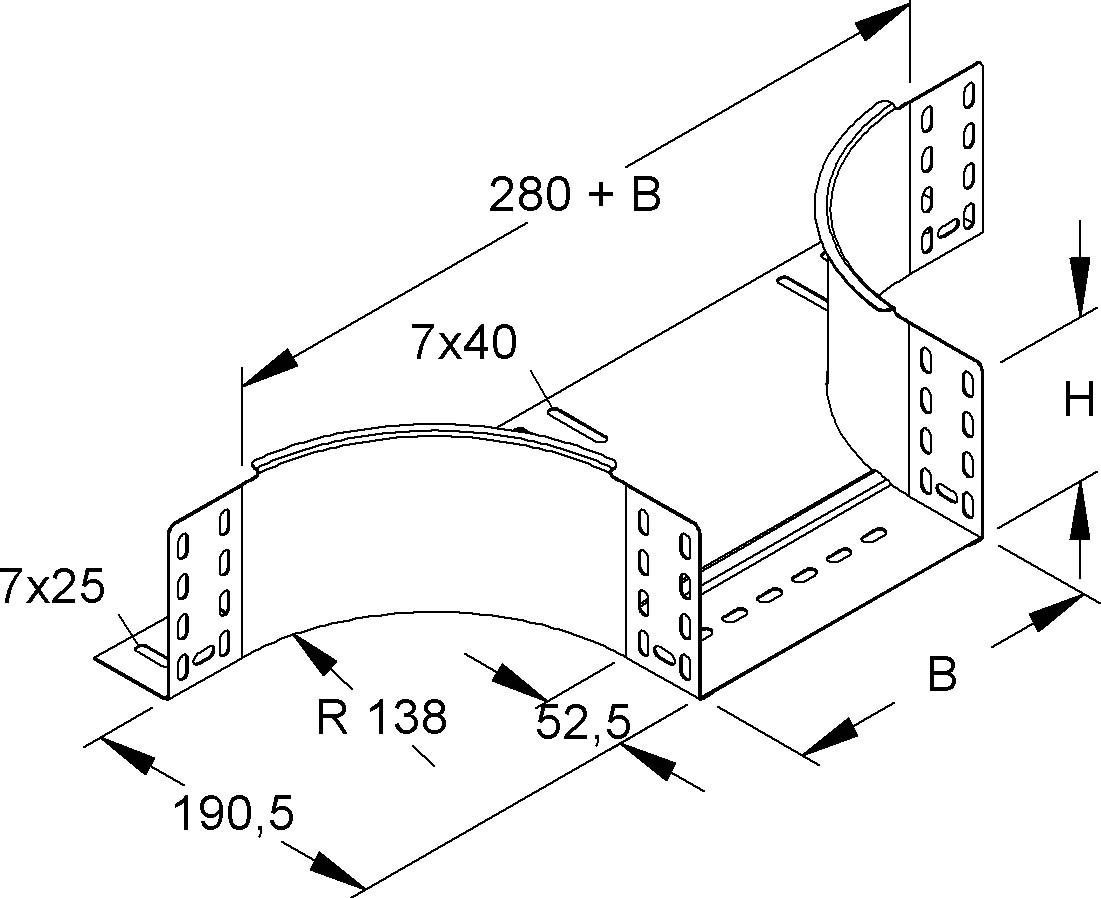 Anbau-T-Stück RTA 110.600 E3