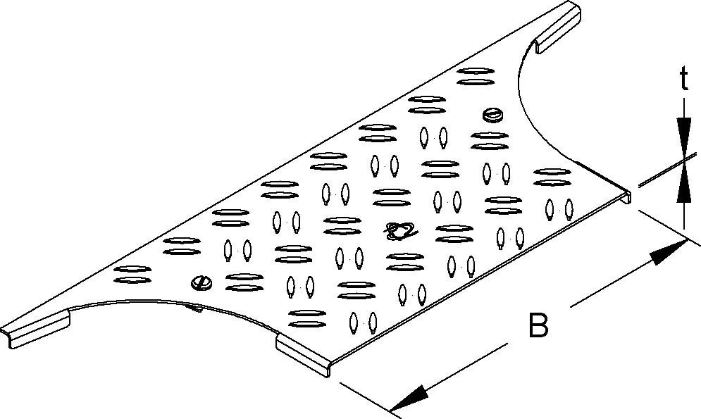 Deckel für Anbau-T-Stück RTADVRS 500-2.0 S