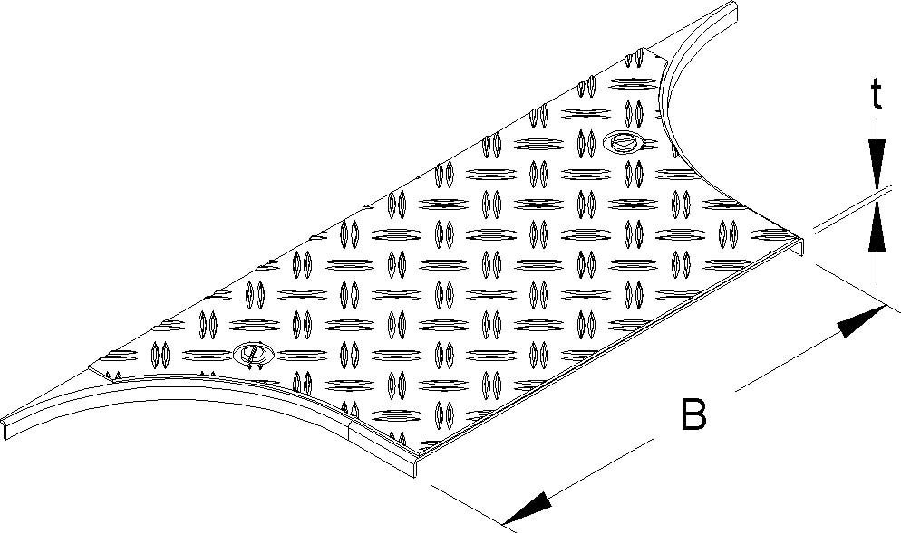 Deckel für Anbau-T-Stück RTADVSRSL 300