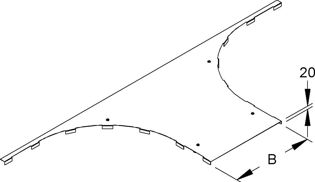 Deckel für Anbau-T-Stück WTARDV 400 E3