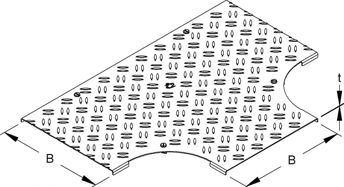 Deckel für T-Stück RTSDVRS 300-2.0 S