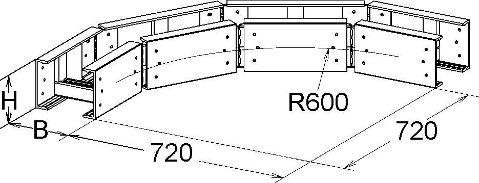 GFK-Bogen ULLBG 100.150