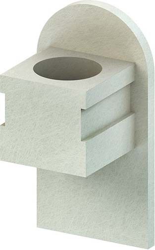 GFK-Halbe Endkappe PR-MC 30 KE
