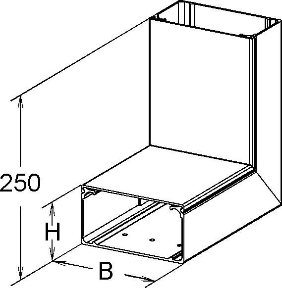 GFK-Inneneck 90Gr. LFGIC 80.300