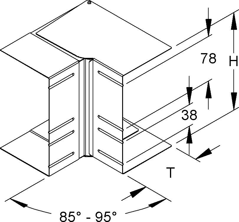 GK-Inneneck 90Gr. DKIV 170-78T100 L