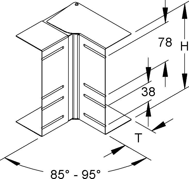 GK-Inneneck 90Gr. DKIV 170-78T60 L