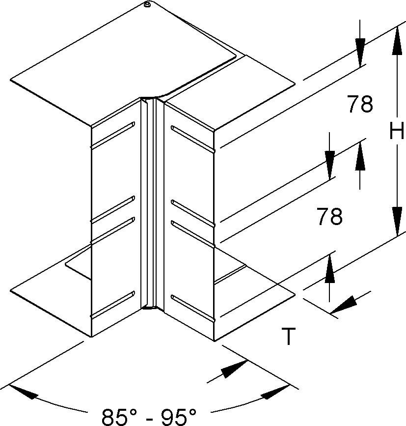 GK-Inneneck 90Gr. DKIV 220-78T100 L