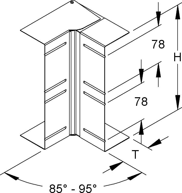 GK-Inneneck 90Gr. DKIV 220-78T60 L
