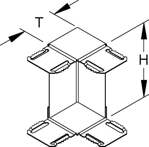 GK-Inneneckeinsatz 90Gr. GKIE 133 WA