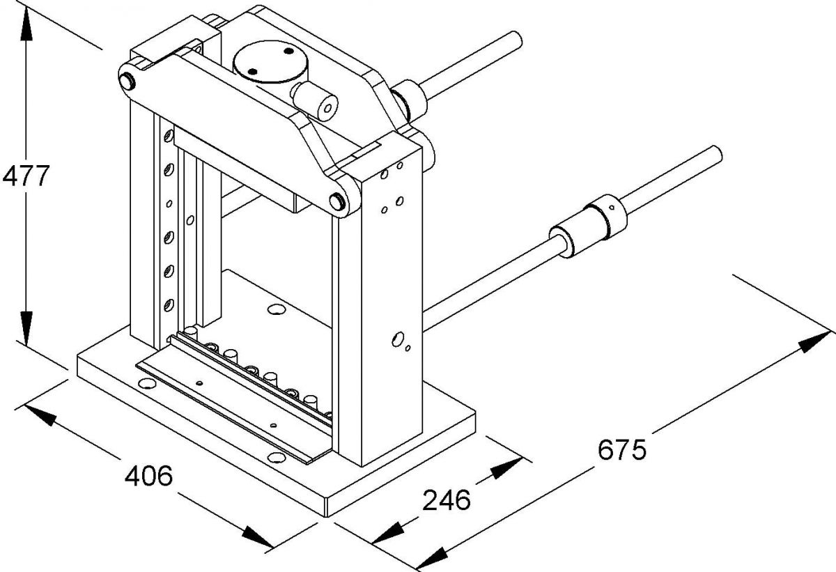 Grundgestell W-GG T2-Z15