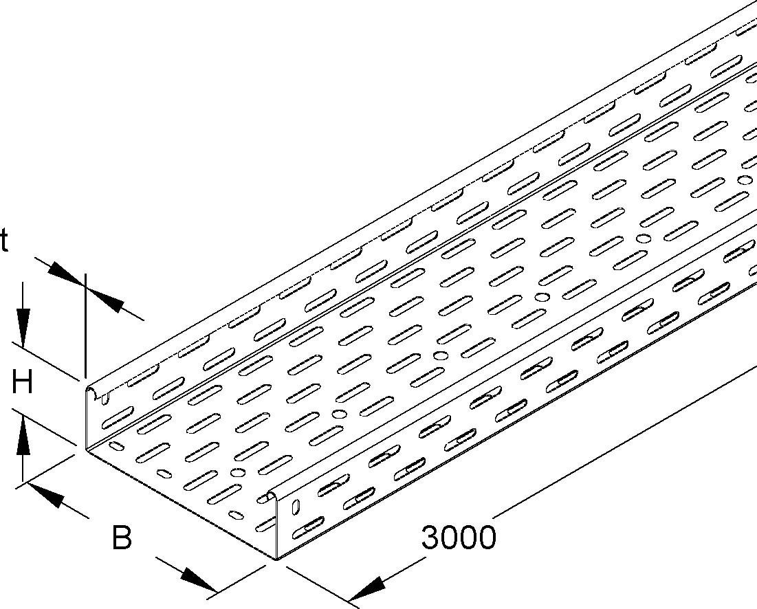 Kabelrinne RL 60.600 F OV