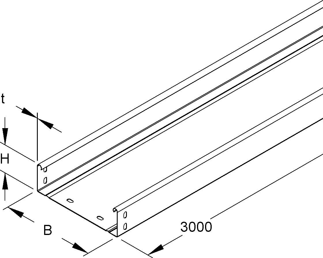 Kabelrinne RLUC 60.100 OV