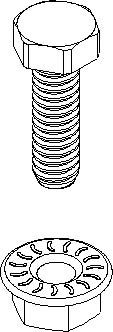 Sechskantschraube M6 SKM 6X20 E3