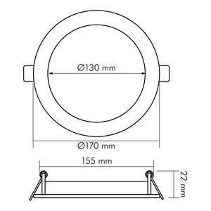 LED-Panel Flat 1571304111