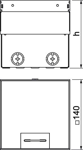 Bodensteckdose UDHOME2 GVV
