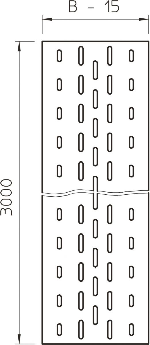 Einlegeblech ELB-L 40 FT