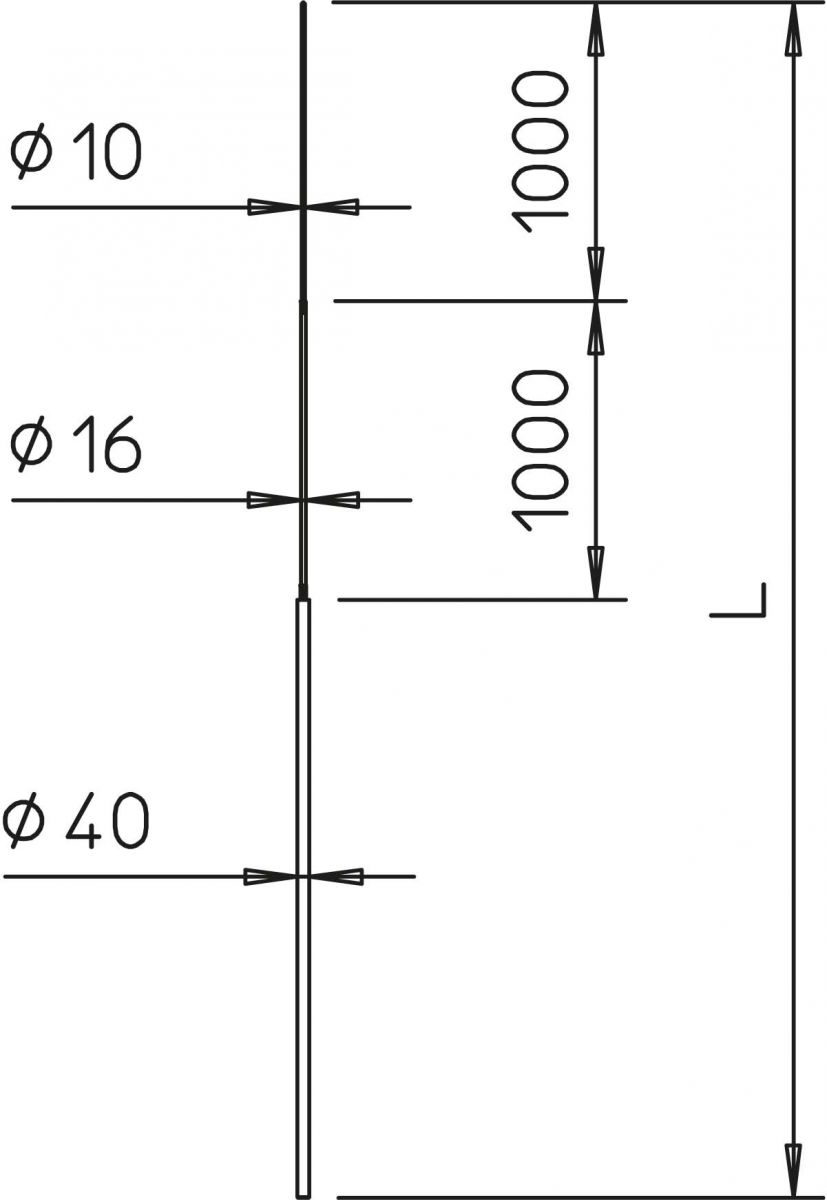Fangstange 101 3B-6000