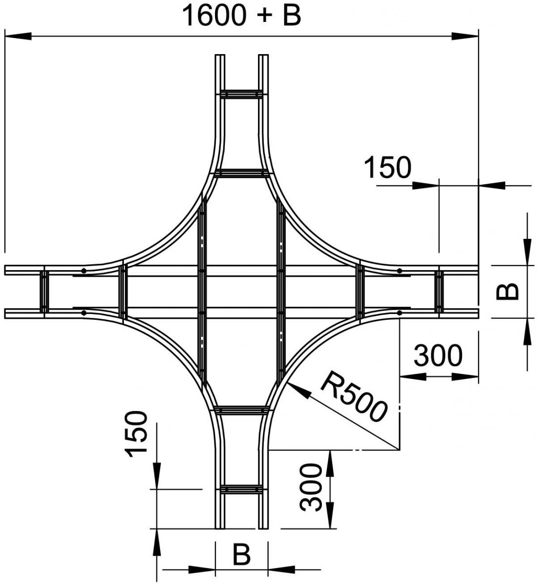 Kreuzung WLK 1150 FT