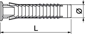 Universaldübel 910 FX 12x60