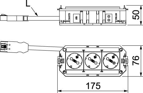 Universalträger connect UTC3 W W3